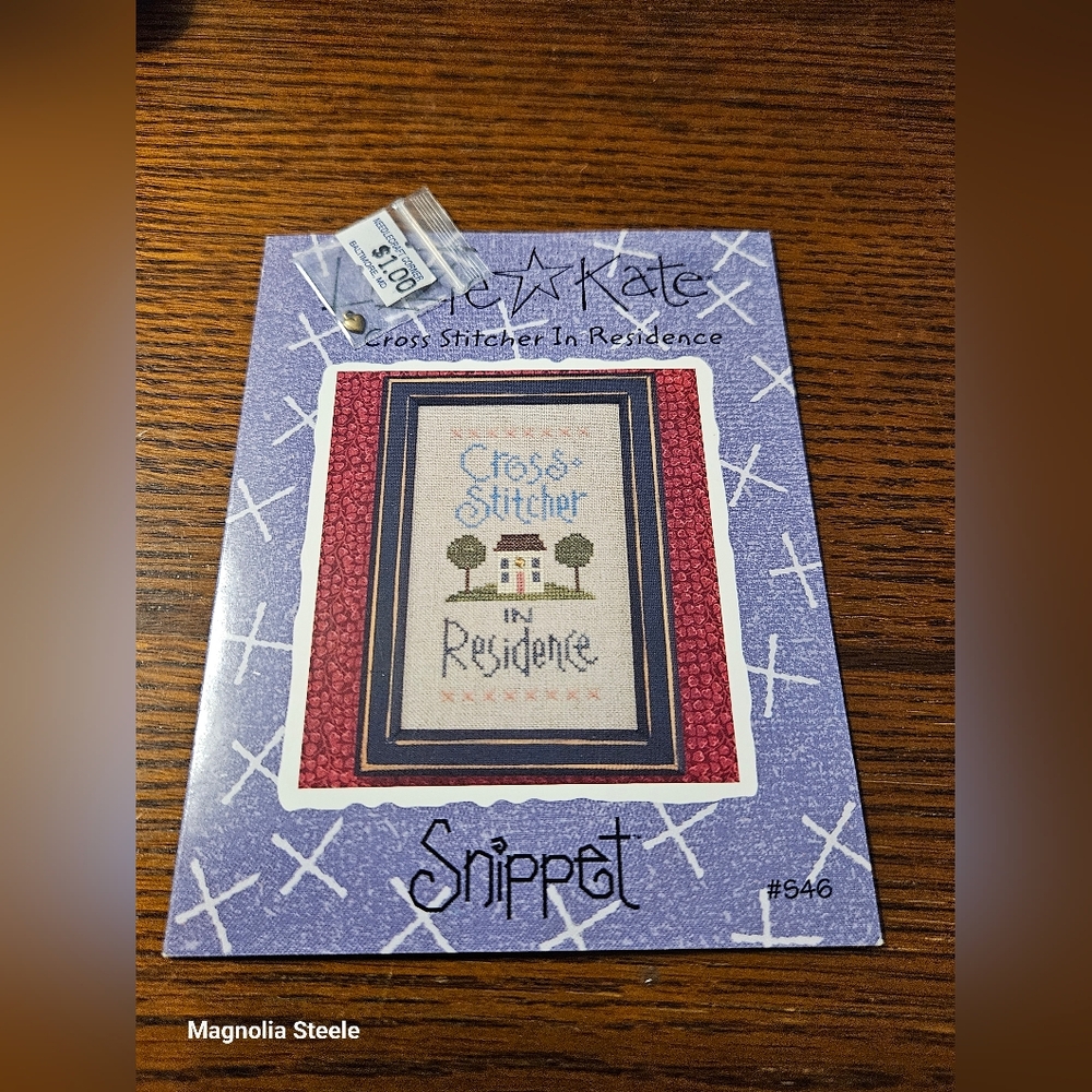 Lizzie Kate Snippet Counted Cross Stitch Mini Chart Cross Stitcher In Residence